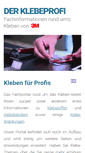 Mobile Screenshot of klebeprofi.net